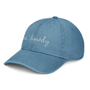 "Ni Howdy" Denim Hat